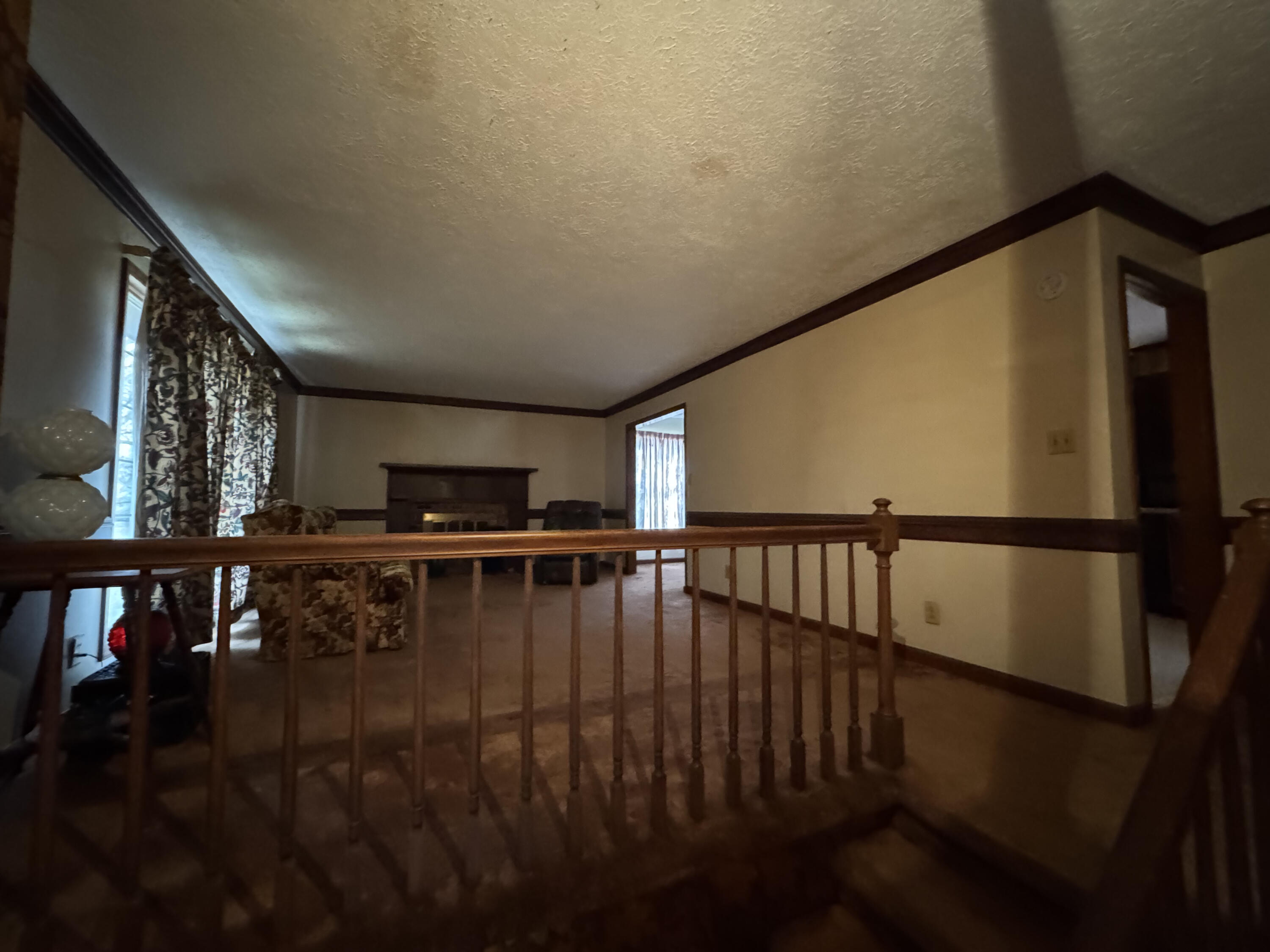 5341 Robinson Tract Road Pulaski, VA 24301 - Photo 4 of 32 a view of staircase with lots of wooden floor