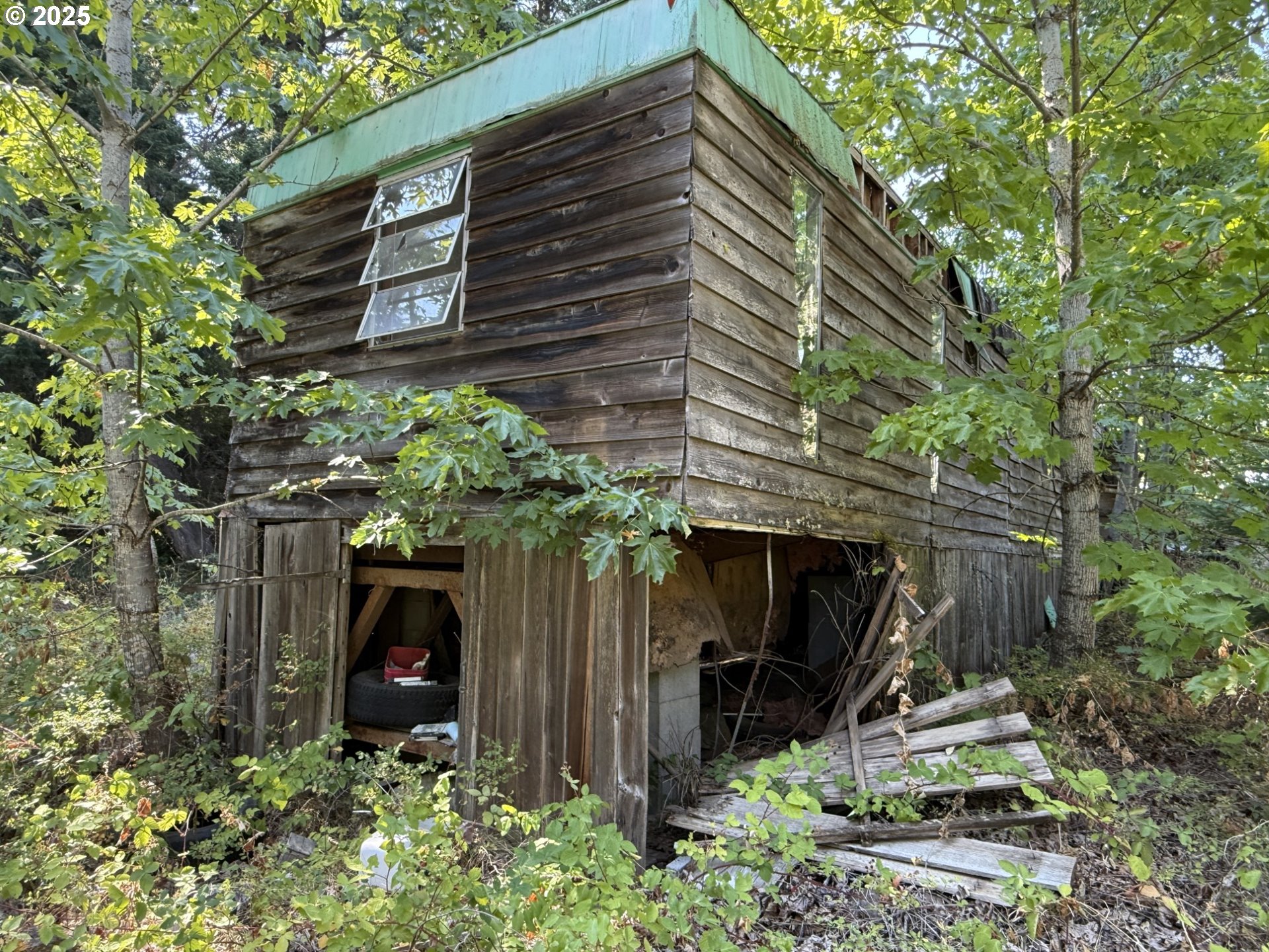 121 Cooke Road White Salmon, WA 98672 - Photo 13 of 48 a backyard of a house with lots of green space