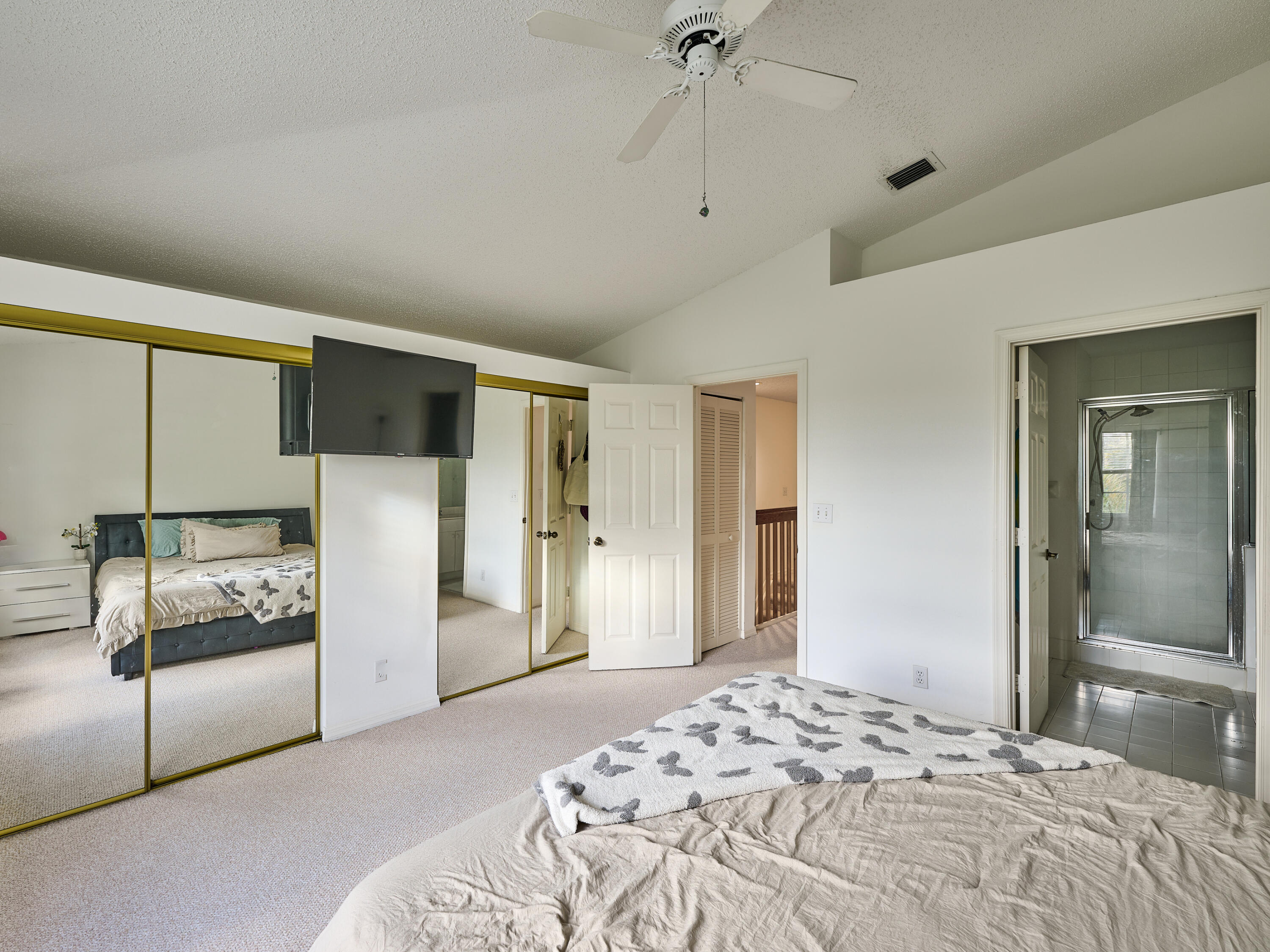 5121 Sabal Gardens Lane, Unit 2 Boca Raton, FL 33487 - Photo 17 of 25 primary bedroom