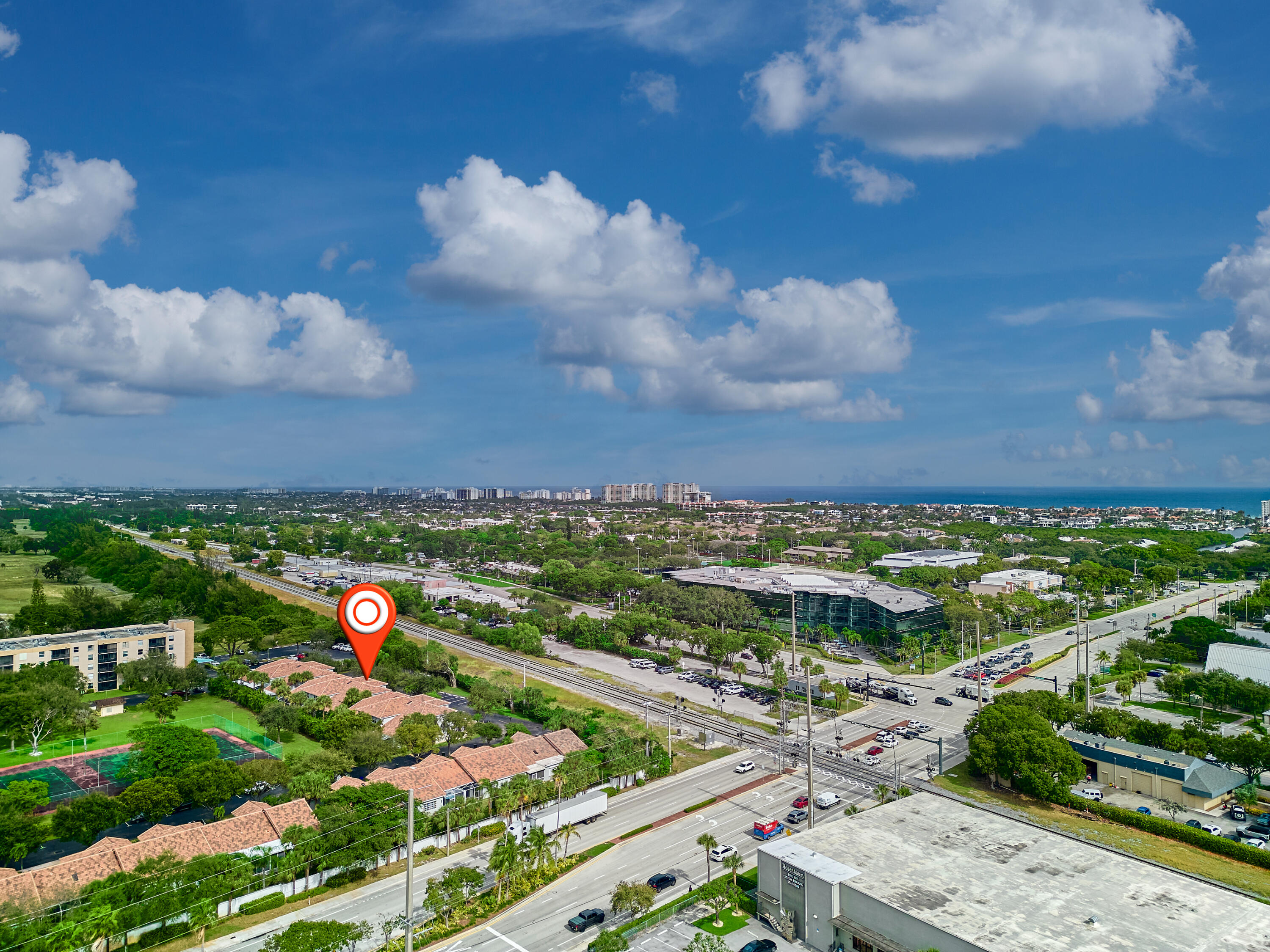 5121 Sabal Gardens Lane, Unit 2 Boca Raton, FL 33487 - Photo 2 of 25 aerial view
