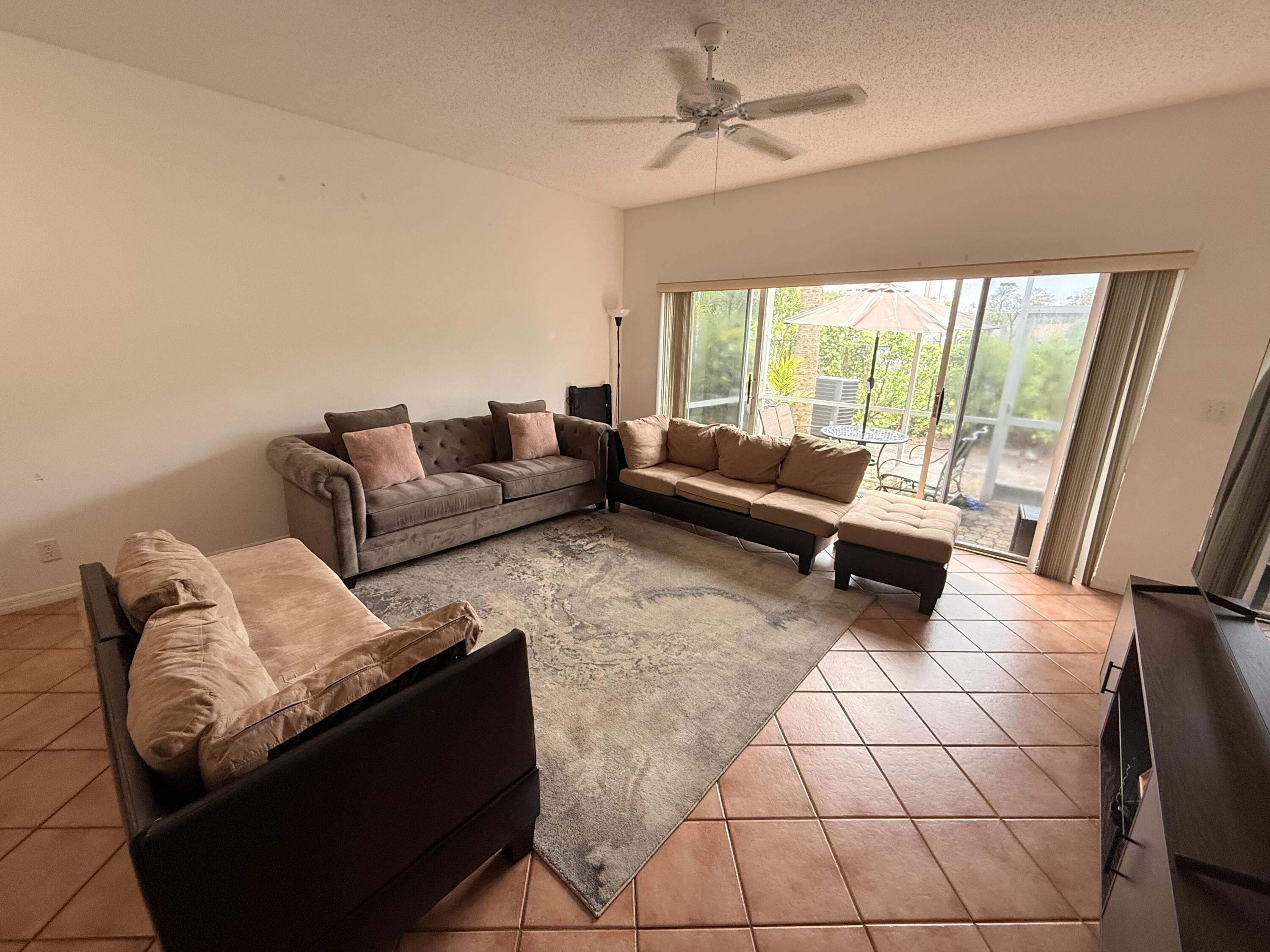 5121 Sabal Gardens Lane, Unit 2 Boca Raton, FL 33487 - Photo 10 of 25 Living room