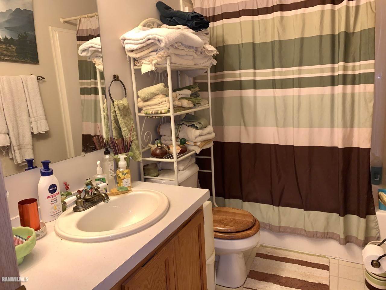 6639 Riverview Road Thomson, IL 61285 - Photo 15 of 20 a bathroom with a sink toilet and shower