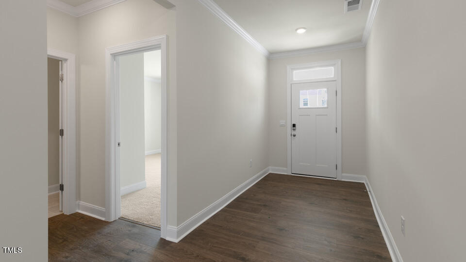 166 Red Jasper Way Clayton, NC 27520 - Photo 2 of 41 wooden floor in an empty room