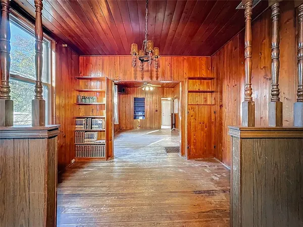 a bathroom with a granite countertop shower