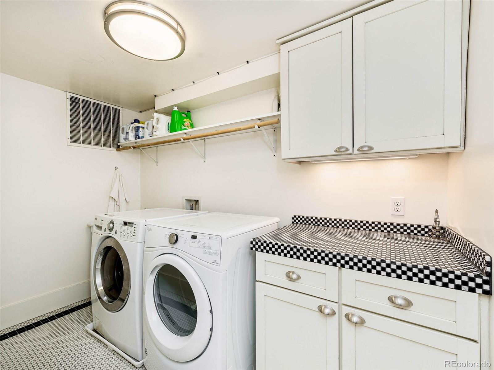 720 Franklin Street Denver, CO 80218 - Photo 30 of 38 a utility room with dryer and washer