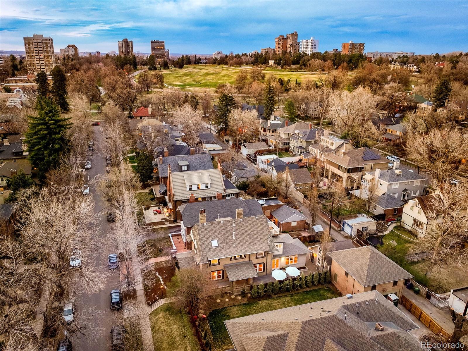 720 Franklin Street Denver, CO 80218 - Photo 38 of 38 an aerial view of multiple house
