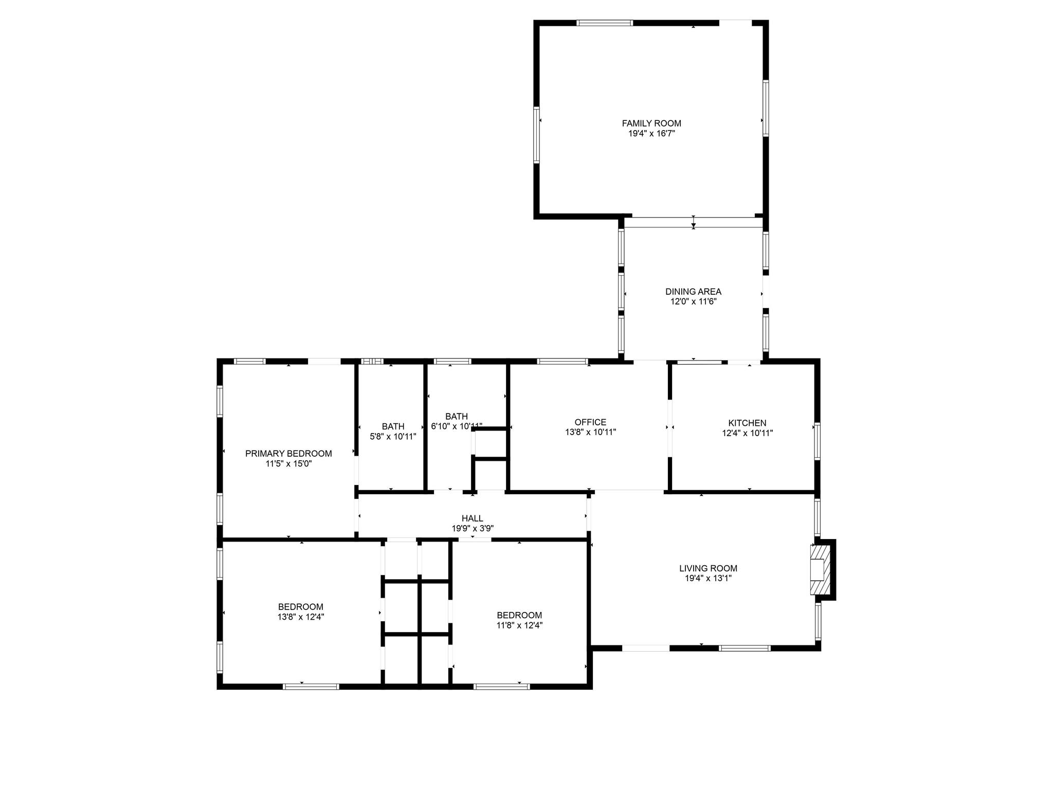 1707 Lexington Street Taylor, TX 76574 - Photo 29 of 29 View of room layout