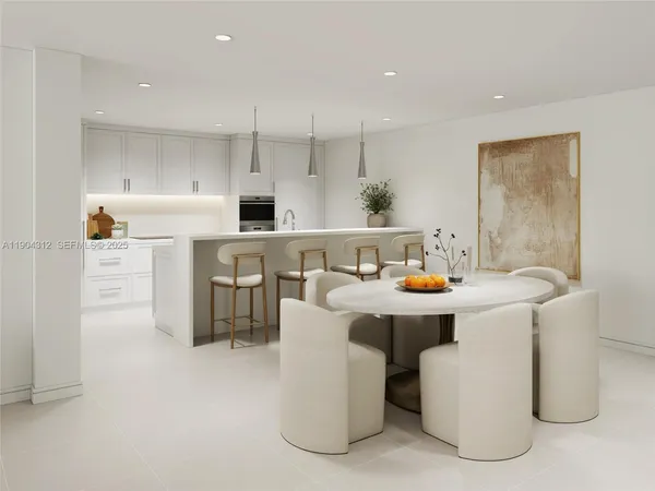 a view of kitchen with stainless steel appliances