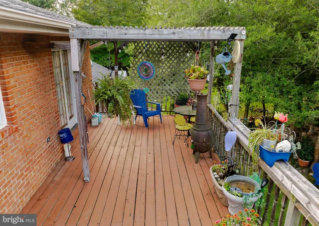 a view of a wooden door of the house