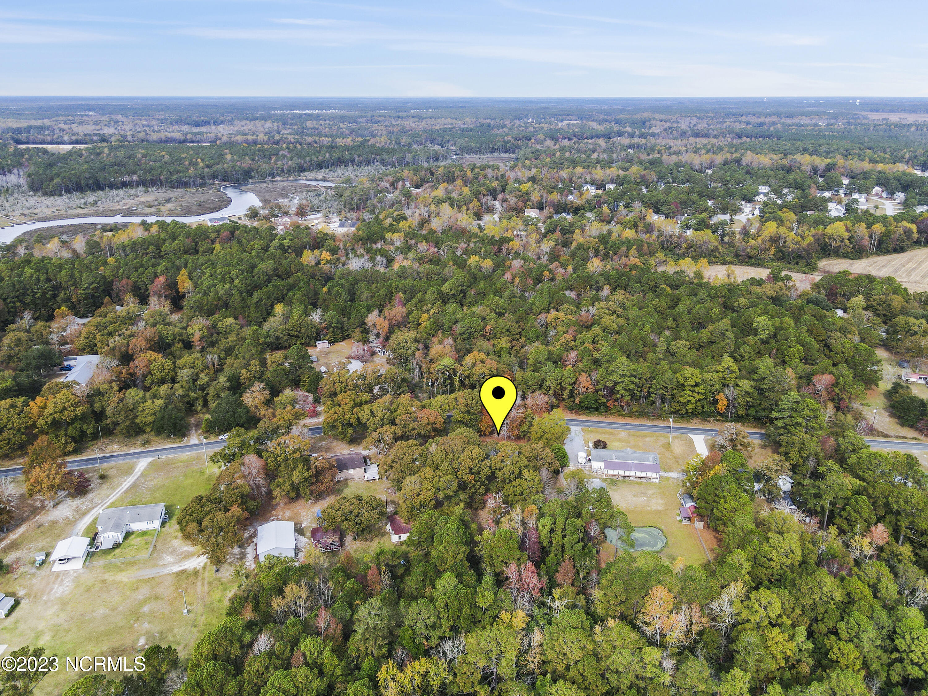 475 Turkey Point Road Sneads Ferry, NC 28460 - Photo 40 of 52 Drone Aerial