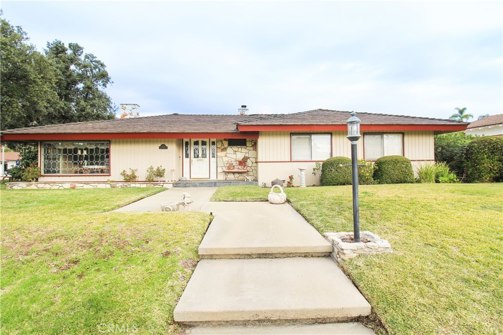 1203 Hidden Springs Lane Glendora, CA 91741 - Photo 3 of 47 a house view with swimming pool and porch