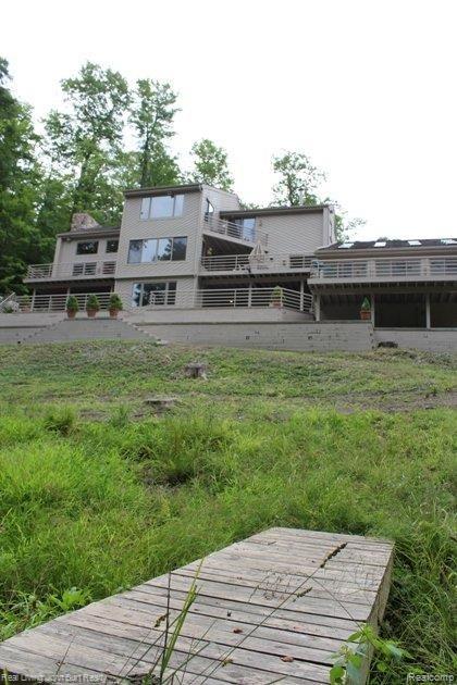 5215 Lake George Road Oxford, MI 48370 - Photo 4 of 25 Bridge to home