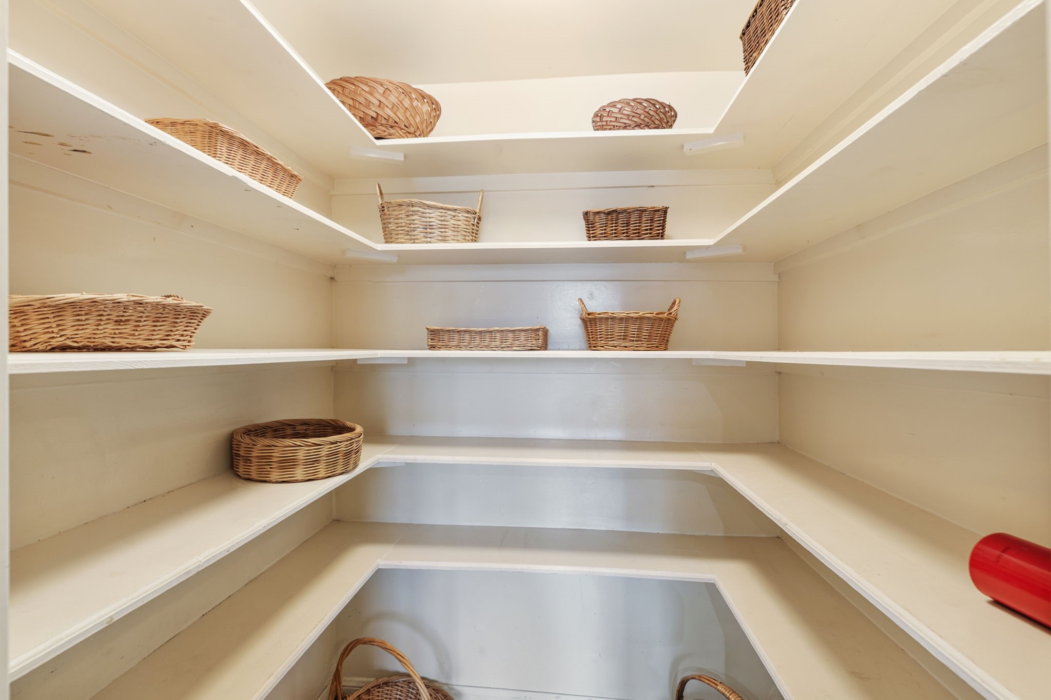 3414 Flaming Candle Drive Spring, TX 77388 - Photo 14 of 50 PANTRY - Large walk-in pantry is conveniently located in the breakfast room right next to the kitchen.
