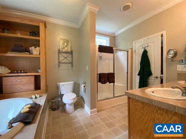404 Rocky Road Stanardsville, VA 22973 - Photo 27 of 33 a bathroom with a sink toilet and shower