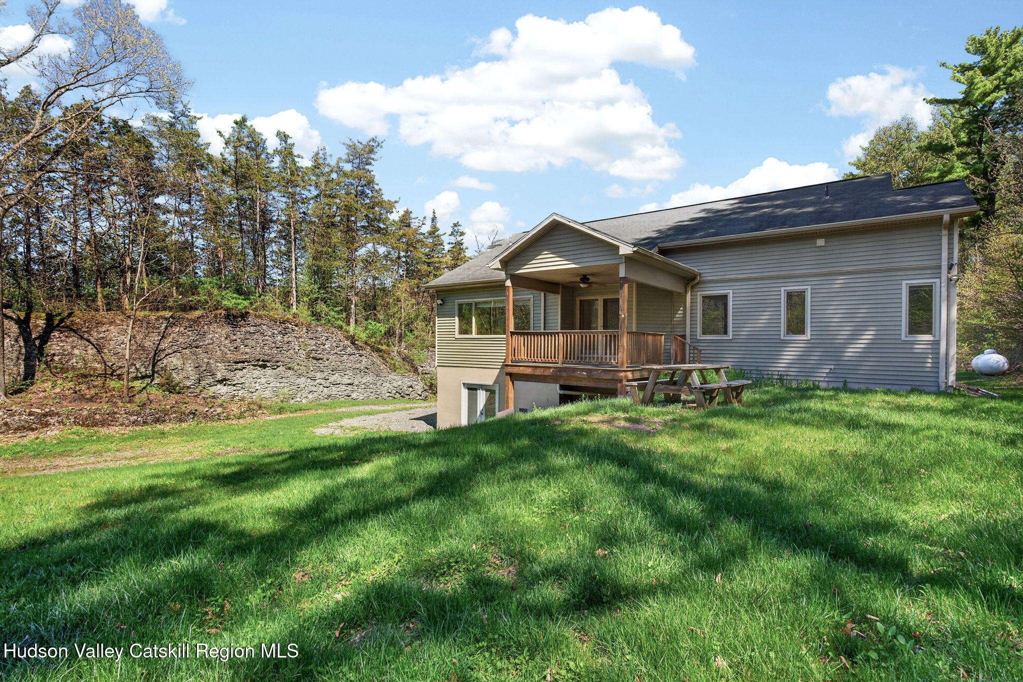 86 Paul Horn Road Catskill, NY 12414 - Photo 55 of 56 a front view of a house with a yard