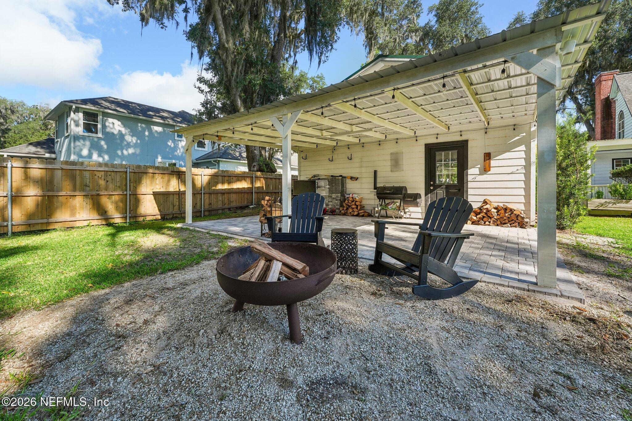 1544 Community Point Fleming Island, FL 32003 - Photo 58 of 95 Firepit