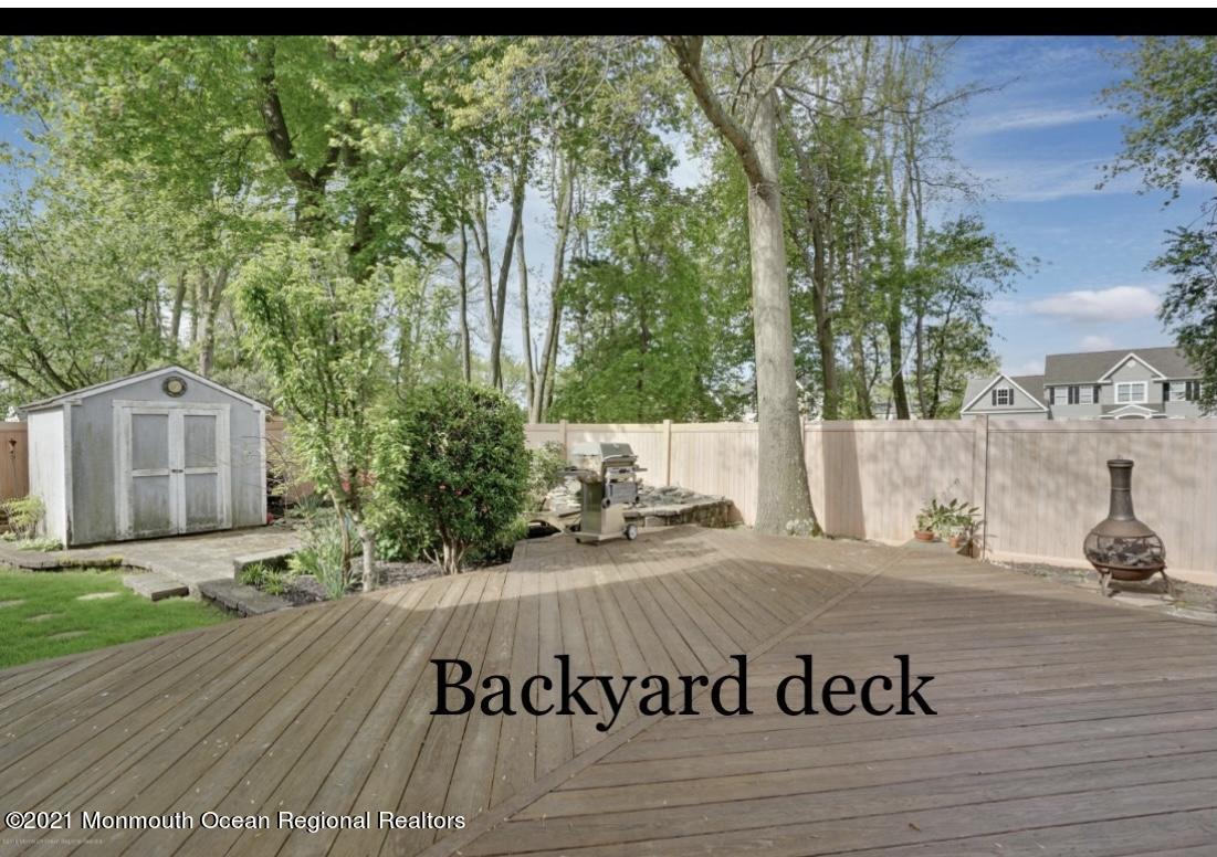 1706 Fanwood Street Oakhurst, NJ 07755 - Photo 21 of 26 a view of a back yard