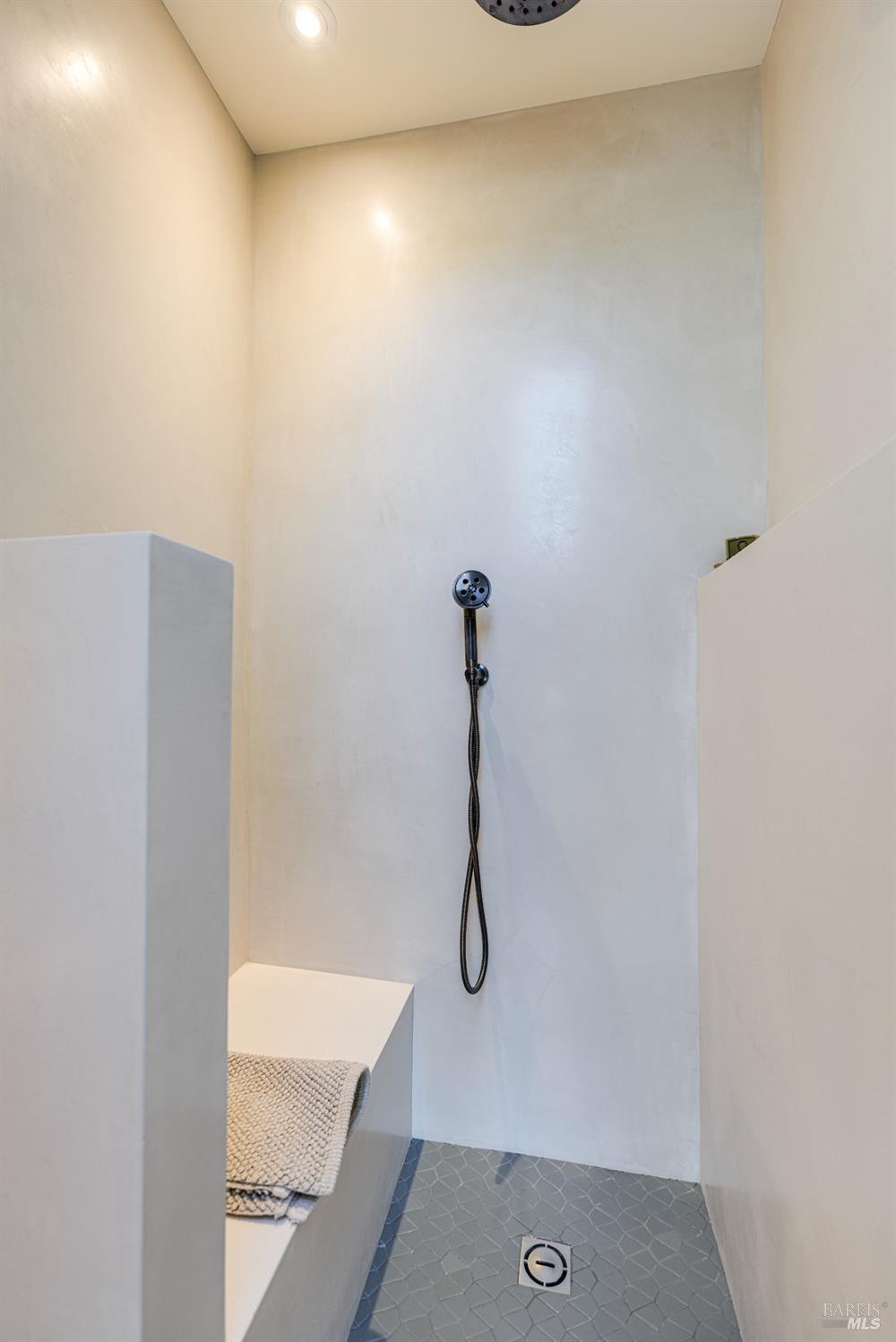 3150 Pepper Road Petaluma, CA 94952 - Photo 28 of 85 Tadelakt walls in the walk in shower.