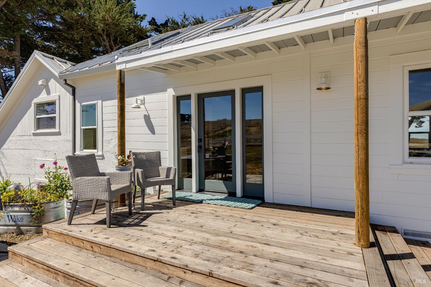 3150 Pepper Road Petaluma, CA 94952 - Photo 3 of 85 New Front Porch at the entrance to the Farmhouse.