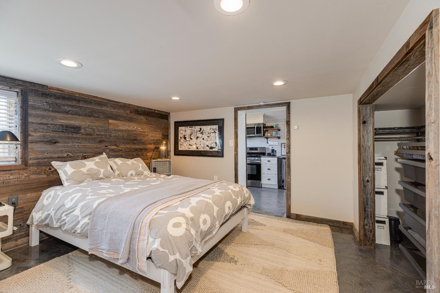 3150 Pepper Road Petaluma, CA 94952 - Photo 40 of 85 Another view of the ADU bedroom showing the Elfa Closet System.