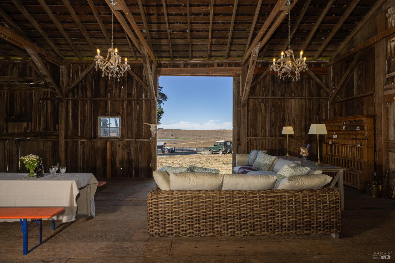 3150 Pepper Road Petaluma, CA 94952 - Photo 57 of 85 A large side barn door allows lots of light & fresh breeze into the entertaining space.