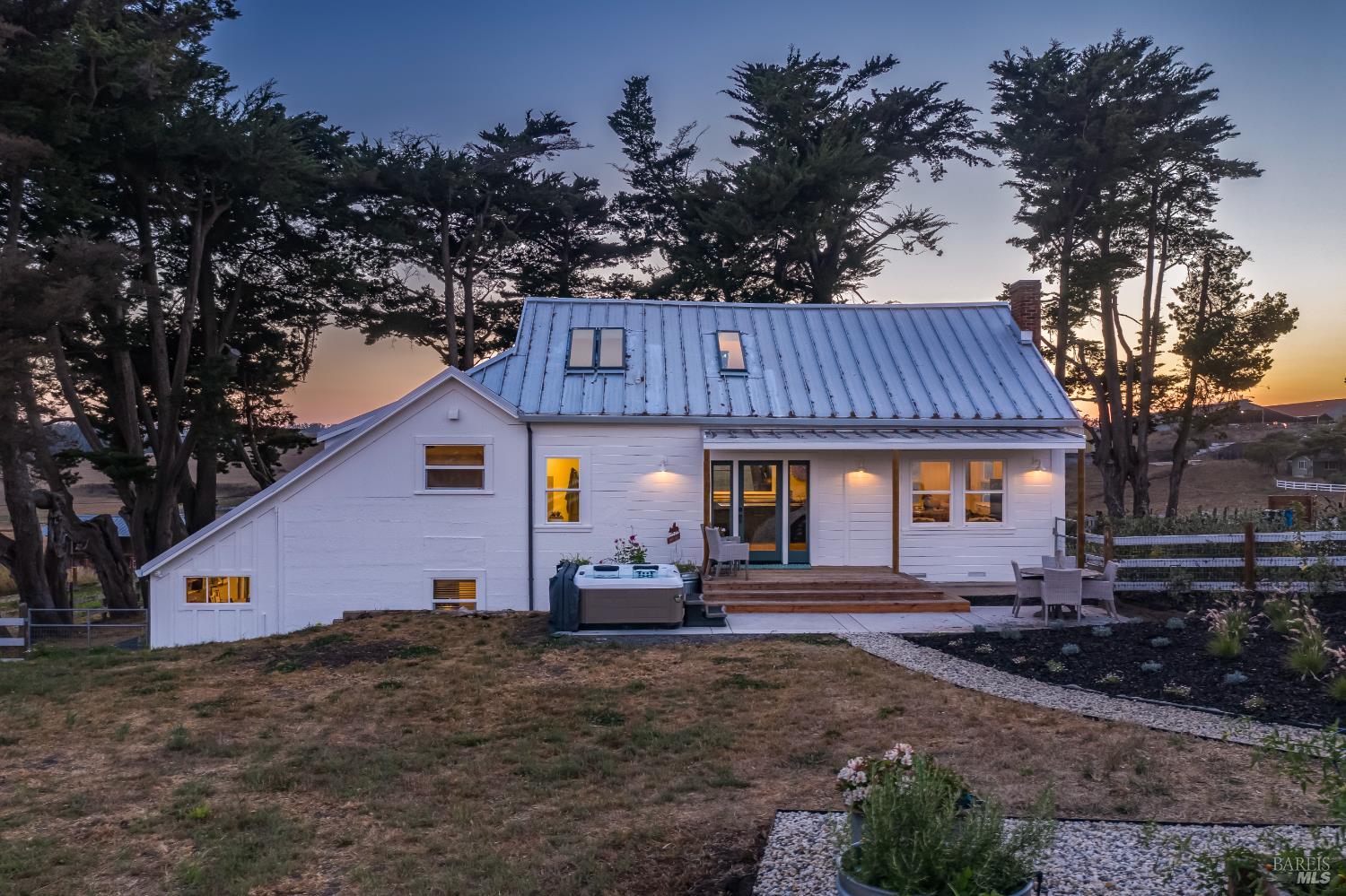 3150 Pepper Road Petaluma, CA 94952 - Photo 74 of 85 Front of the farmhouse faces East to enjoy morning sunrises.
