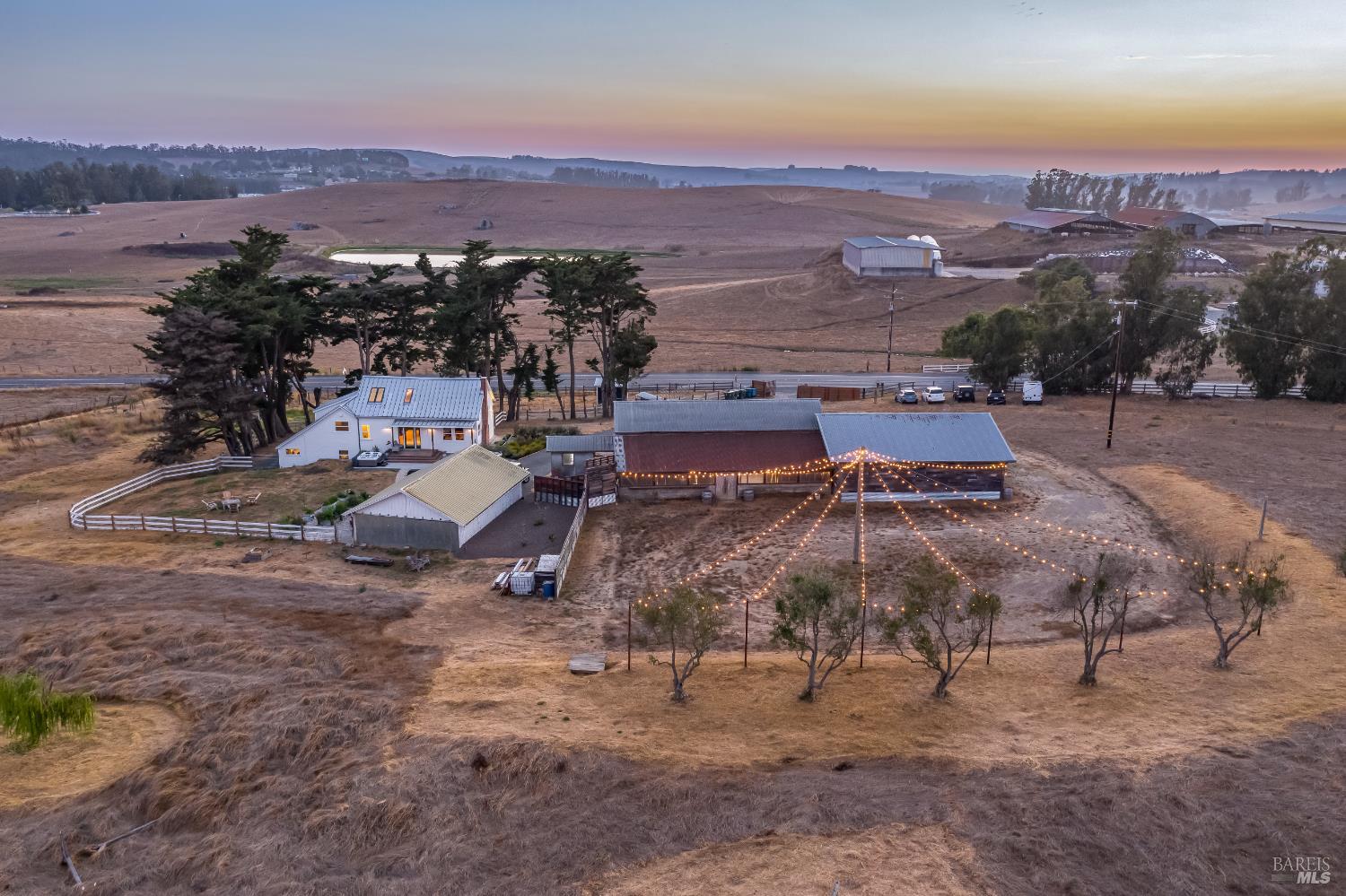 3150 Pepper Road Petaluma, CA 94952 - Photo 75 of 85 Sunsets are spectacular on this special property!