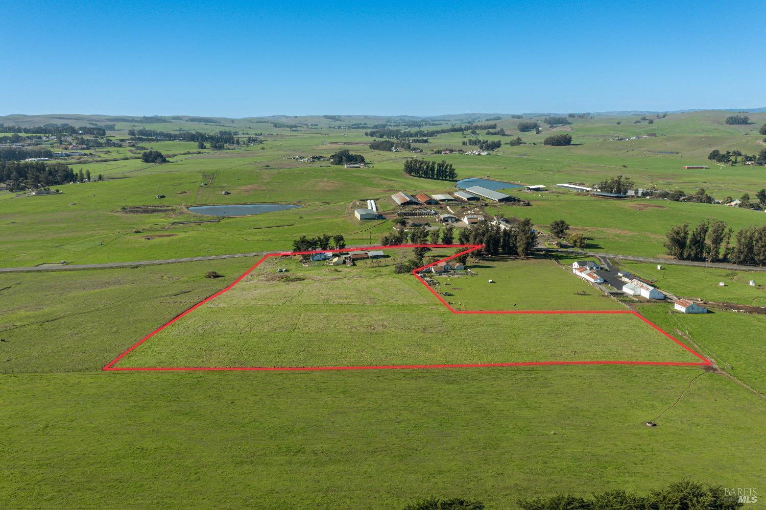 3150 Pepper Road Petaluma, CA 94952 - Photo 84 of 85 Appeoximate parcel boundary lines drawn for perspective.