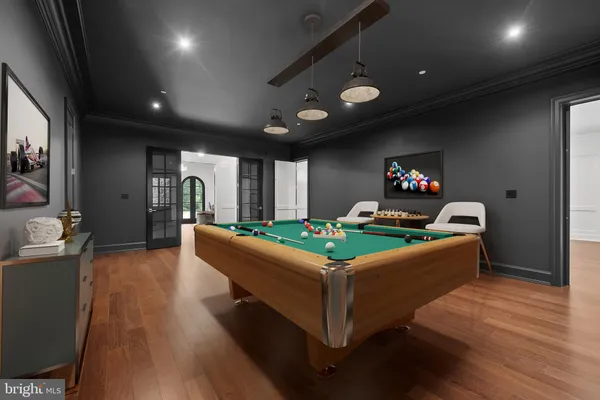 a view of a lush green forest