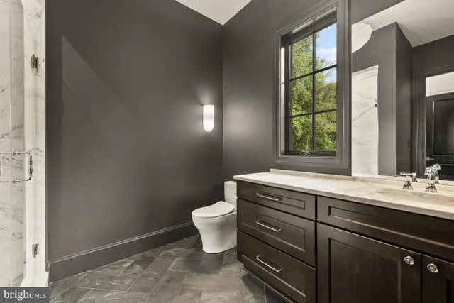 a aerial view of a house with balcony