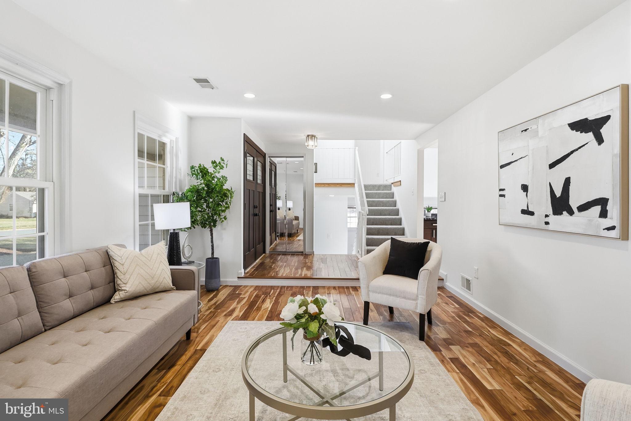 5207 Ruffner Woods Court Burke, VA 22015 - Photo 4 of 29 a living room with furniture and white walls