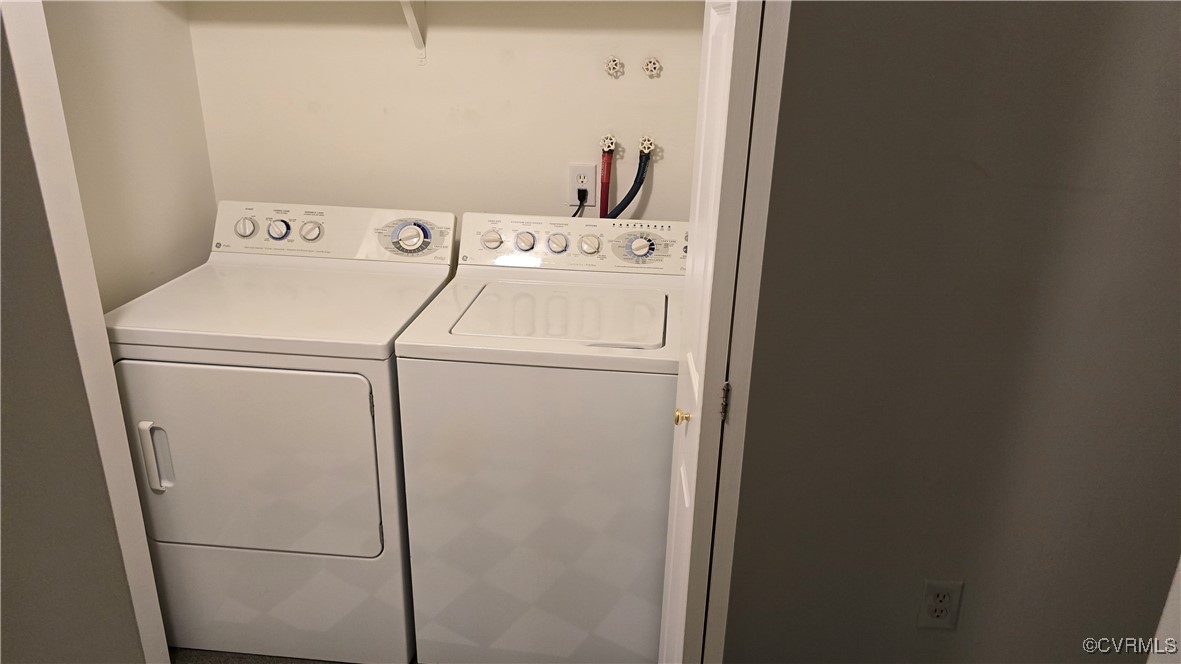 10312 Iron Mill Road Richmond, VA 23235 - Photo 13 of 22 Laundry room with washer and clothes dryer