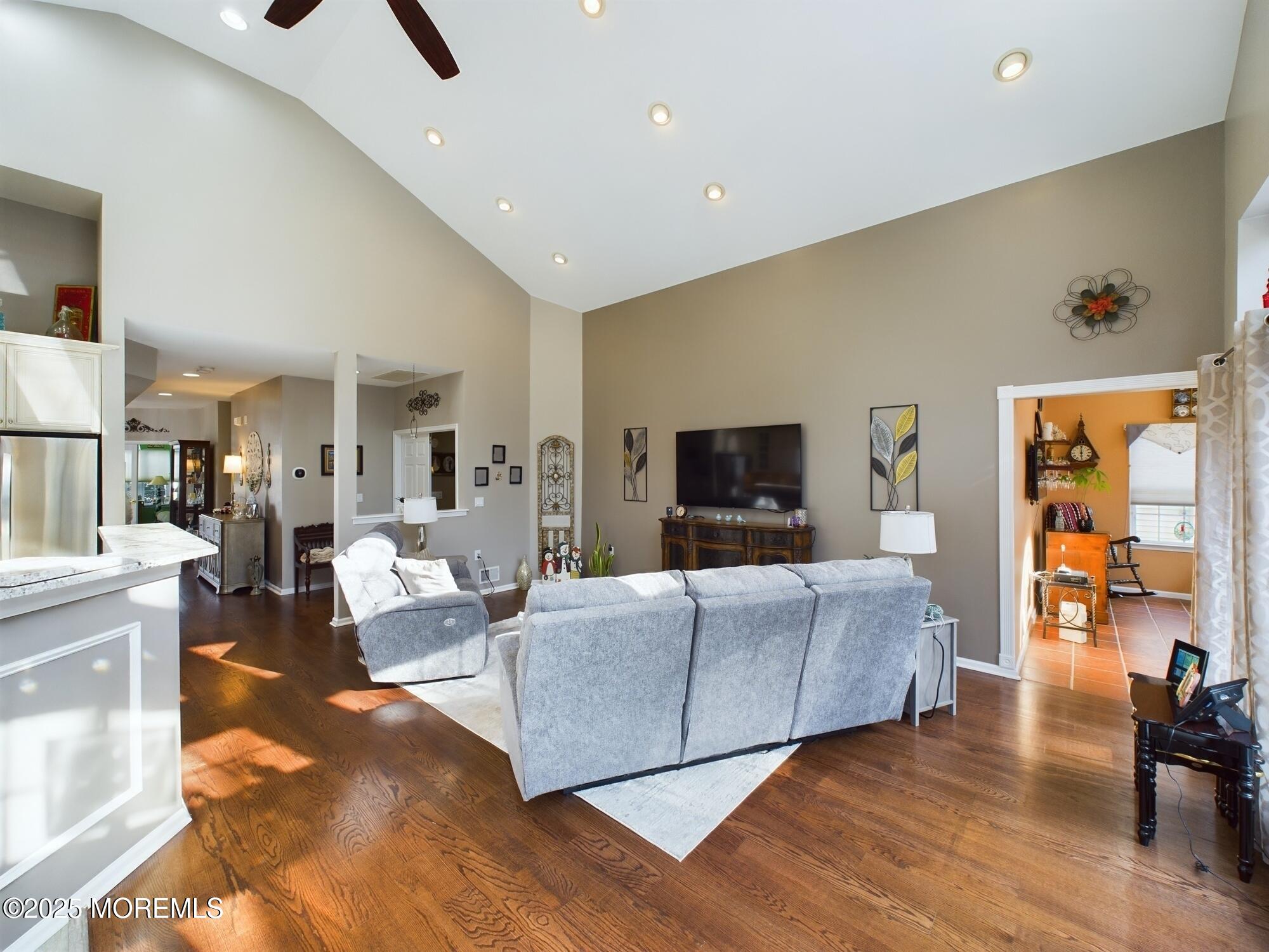 89 Pebble Beach Boulevard Jackson, NJ 08527 - Photo 14 of 42 a living room with furniture and a flat screen tv