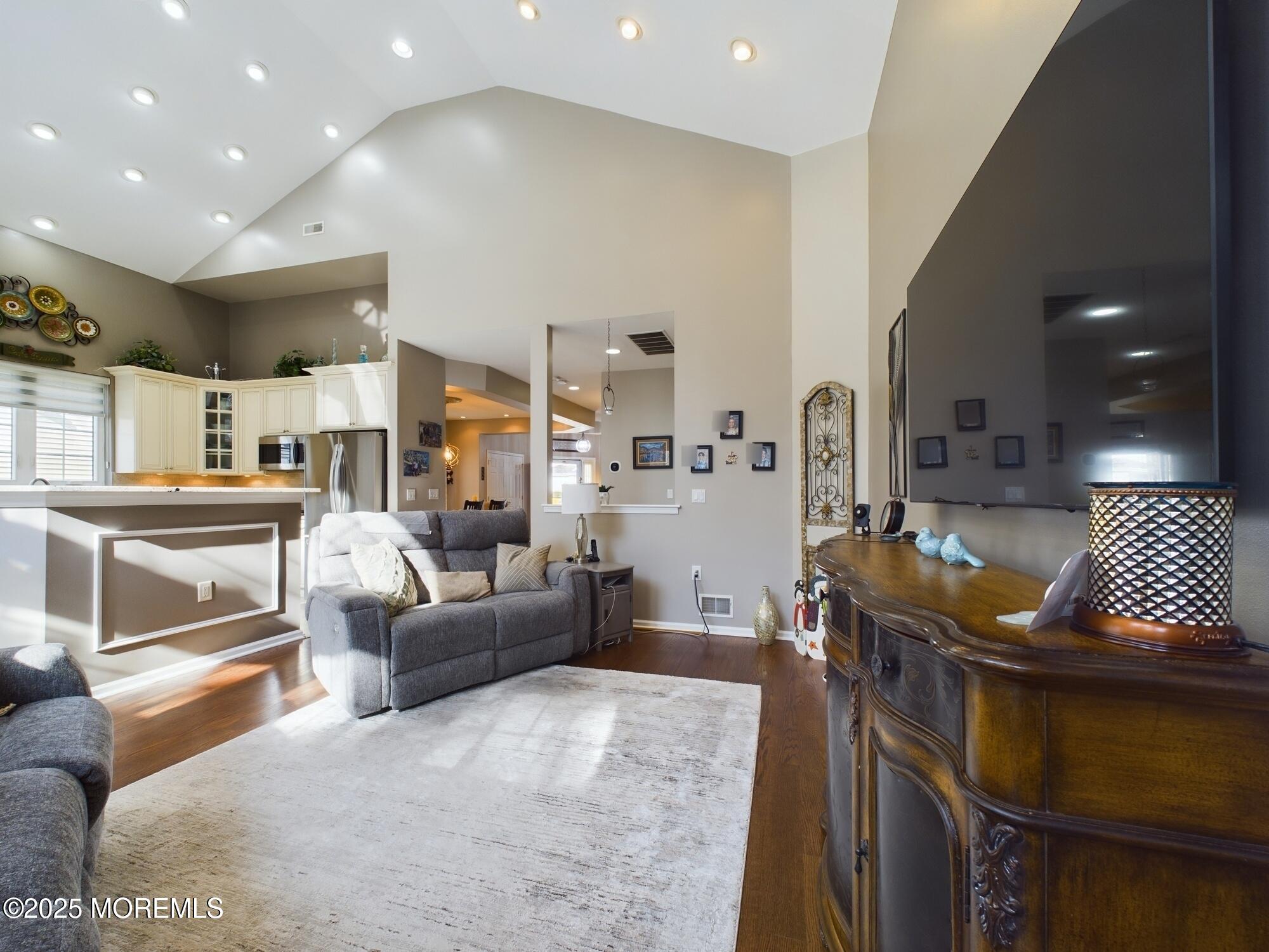89 Pebble Beach Boulevard Jackson, NJ 08527 - Photo 17 of 42 a living room with furniture and a view of kitchen