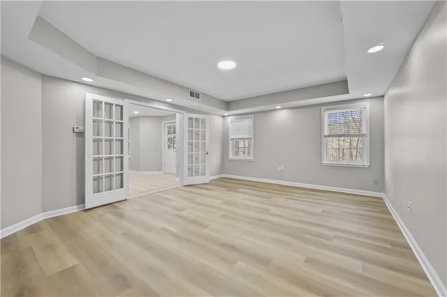 a bathroom with a sink and shower
