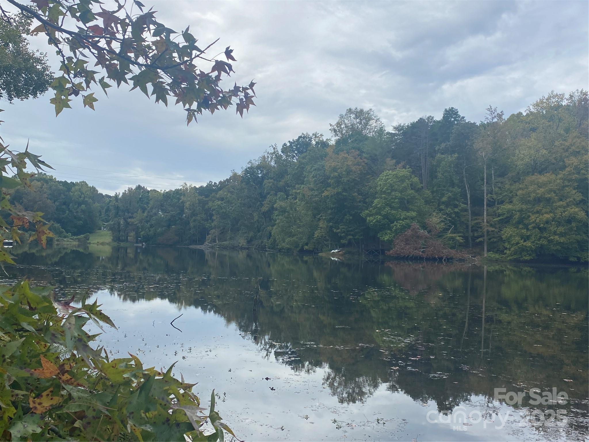 a view of a lake from a mountain view