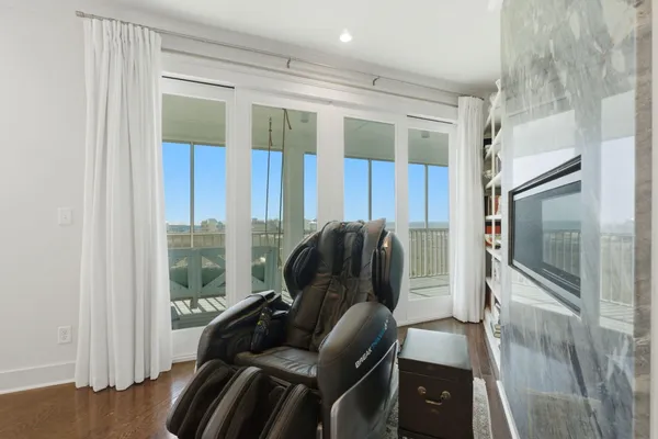 a kitchen with a stove and a refrigerator