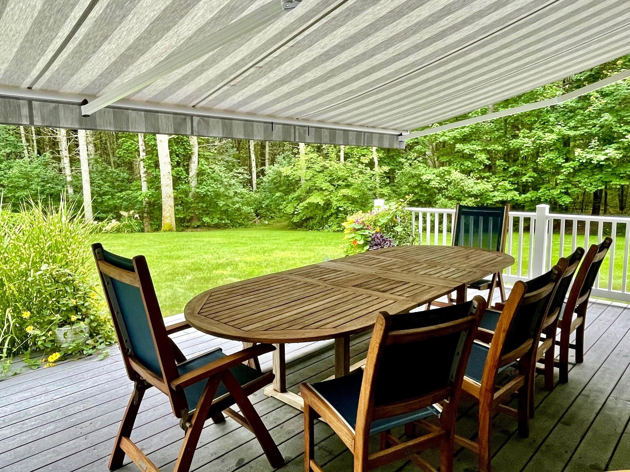 52 Maguire Road Kennebunk, ME 04043 - Photo 47 of 65 Electric awning for shade