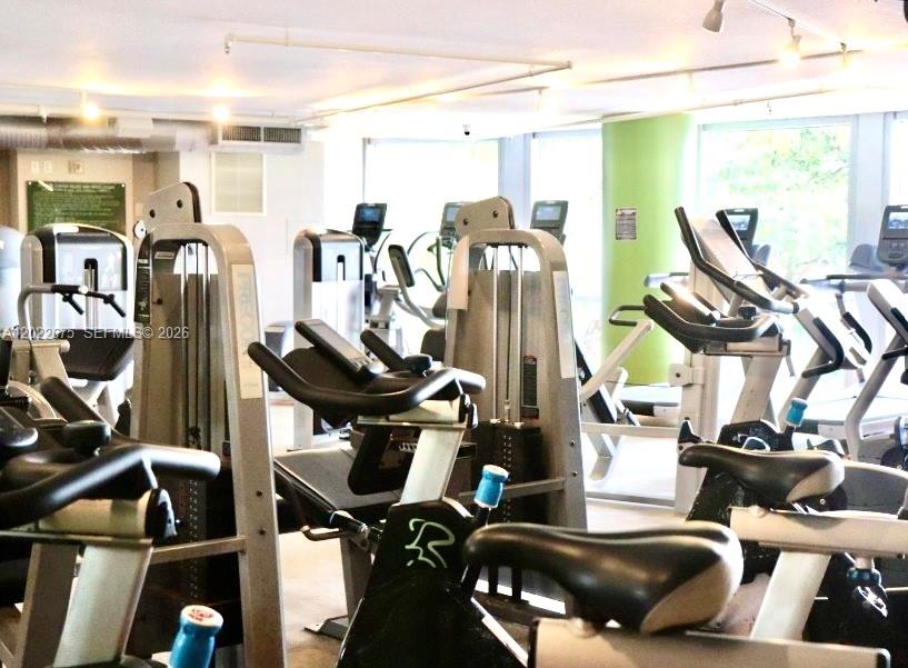 2681 North Flamingo Road, Unit 2602S Sunrise, FL 33323 - Photo 14 of 18 a view of a room with gym equipment