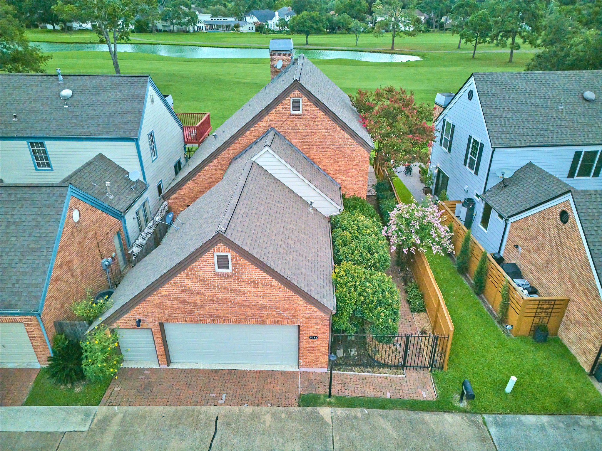 7631 Ameswood Road Houston, TX 77095 - Photo 11 of 33 an aerial view of a house