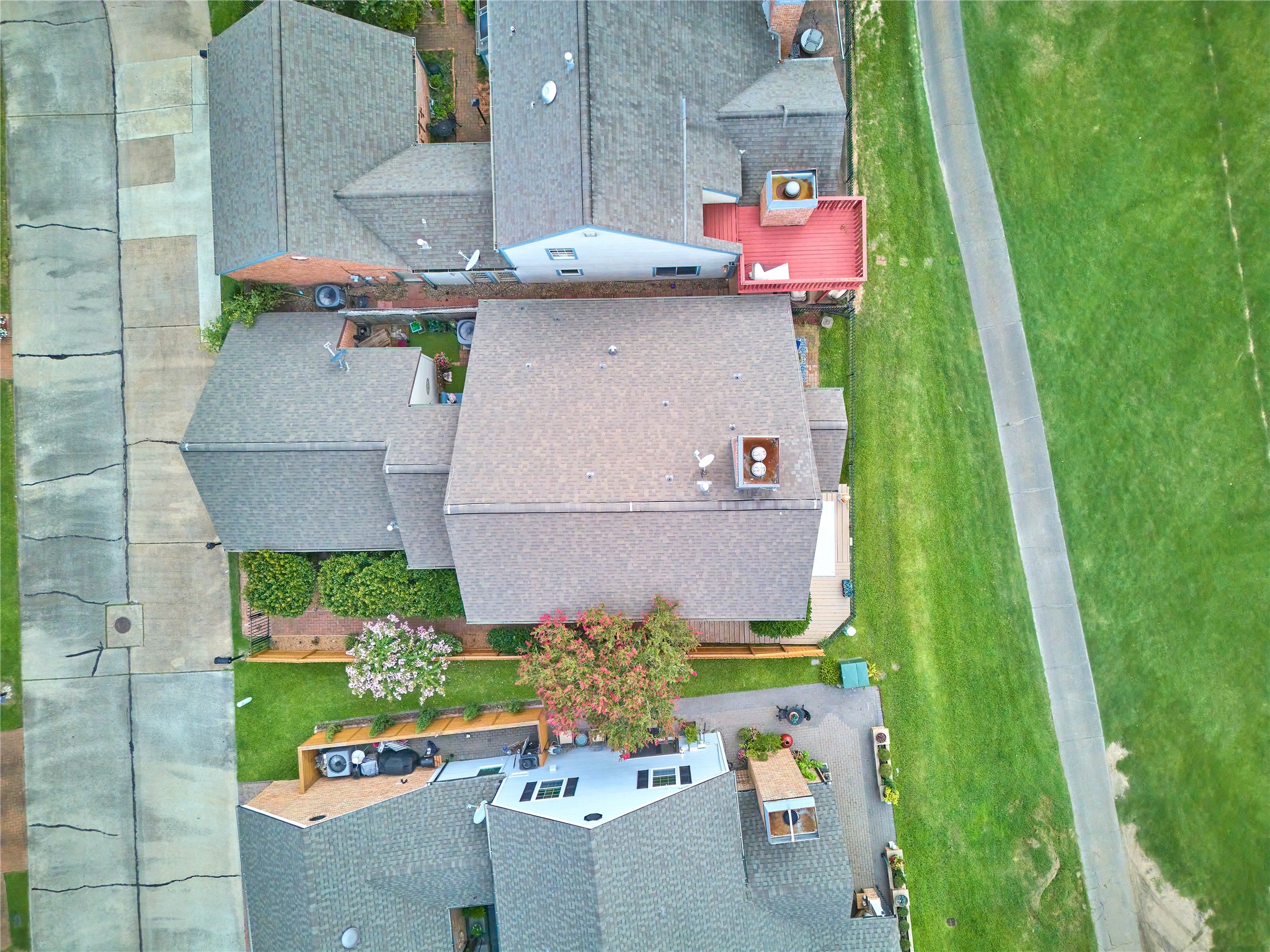 7631 Ameswood Road Houston, TX 77095 - Photo 12 of 33 an aerial view of a house with chairs