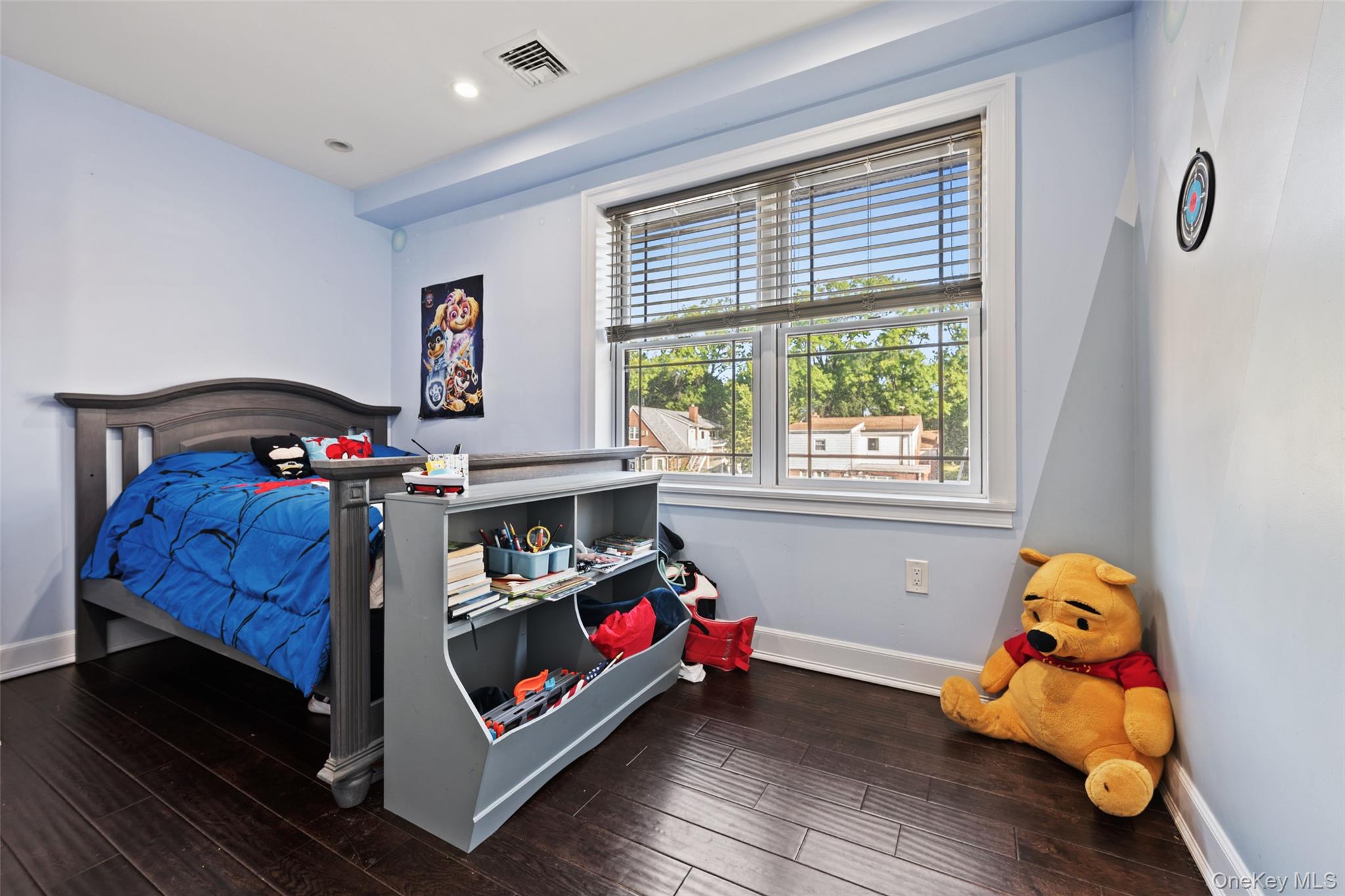 2063 Narragansett Avenue, Unit 2 Bronx, NY 10461 - Photo 8 of 37 Bedroom with dark wood-style floors and recessed lighting