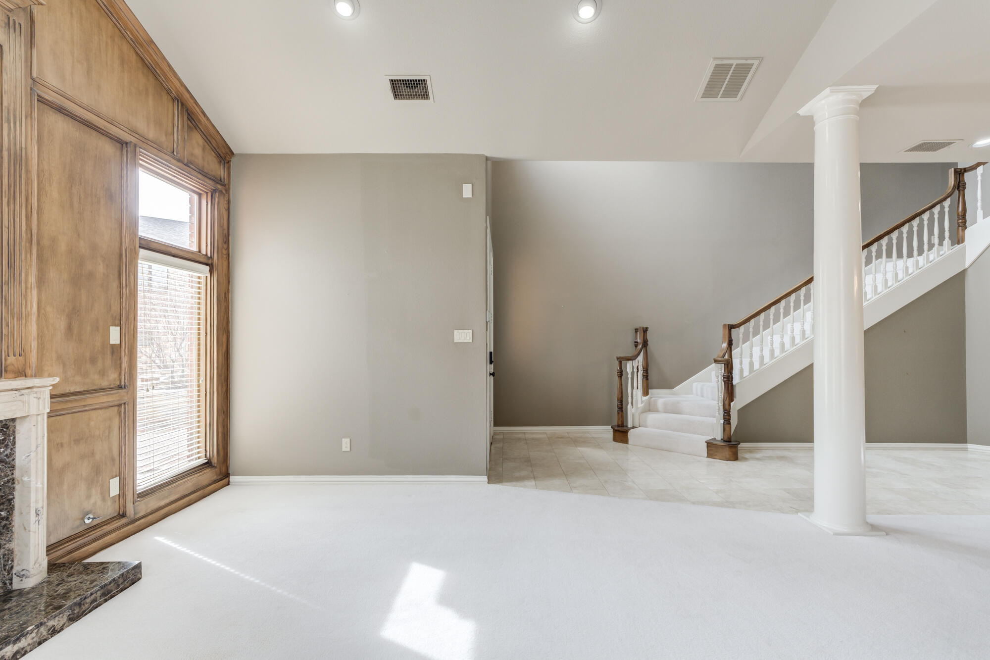 8902 York Place Lubbock, TX 79424 - Photo 10 of 54 a view of entryway and hall with wooden floor
