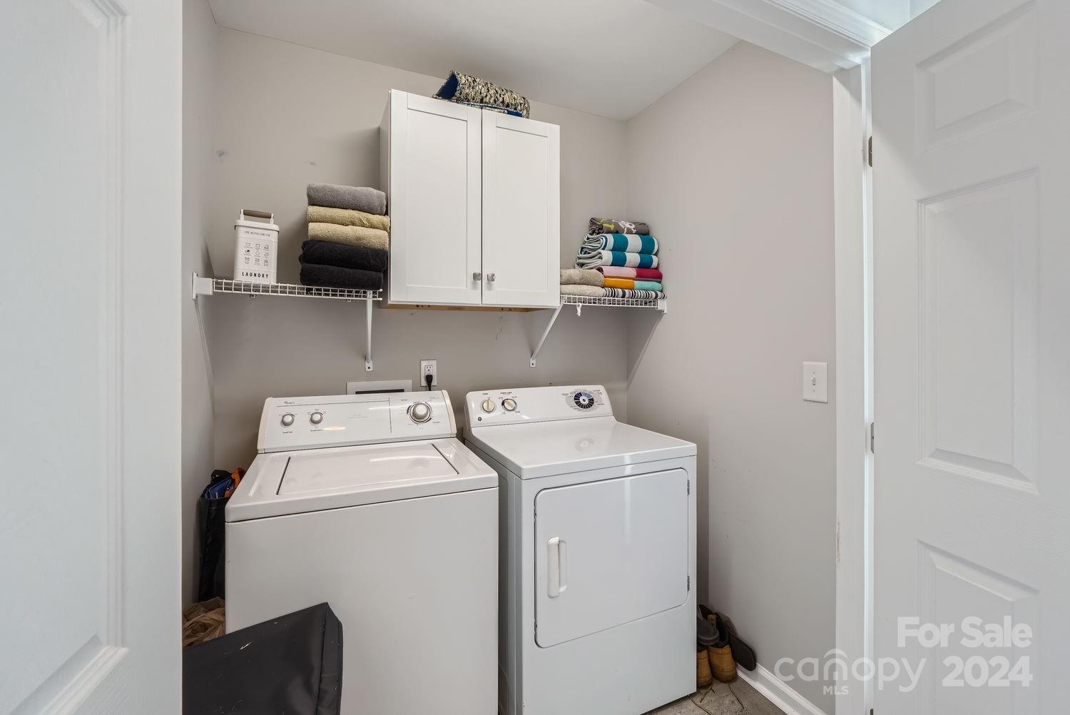 11111 Graybark Road Midland, NC 28107 - Photo 23 of 37 a utility room with dryer and washer