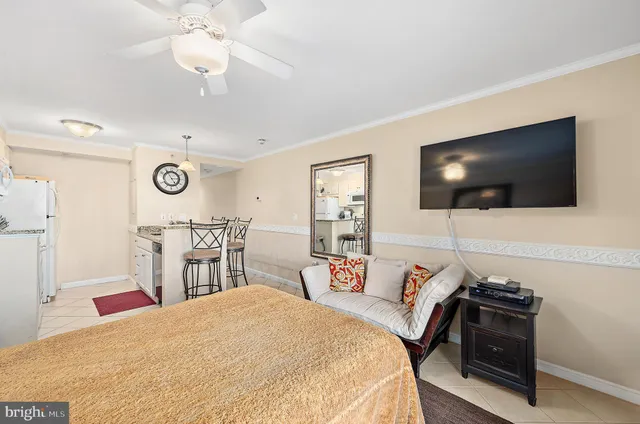 a view of a door with a book on the wall