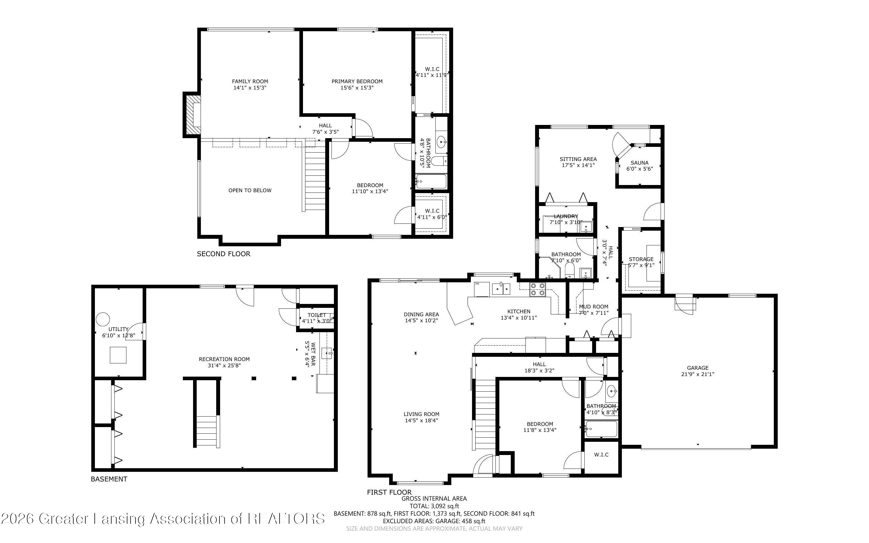 6464 Lounsbury Road Williamston, MI 48895 - Photo 89 of 92 Floor Plan