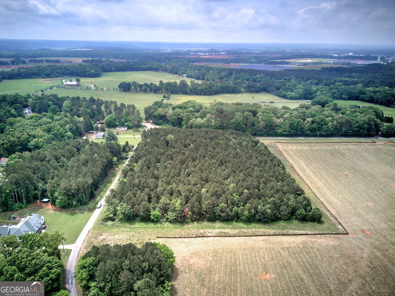 720 Euharlee Road Cartersville, GA 30120 - Photo 9 of 13 an aerial view of a house with a yard