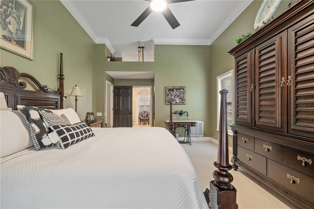 3372 Brian Road South Palm Harbor, FL 34685 - Photo 20 of 45 a bedroom with a bed and a dresser