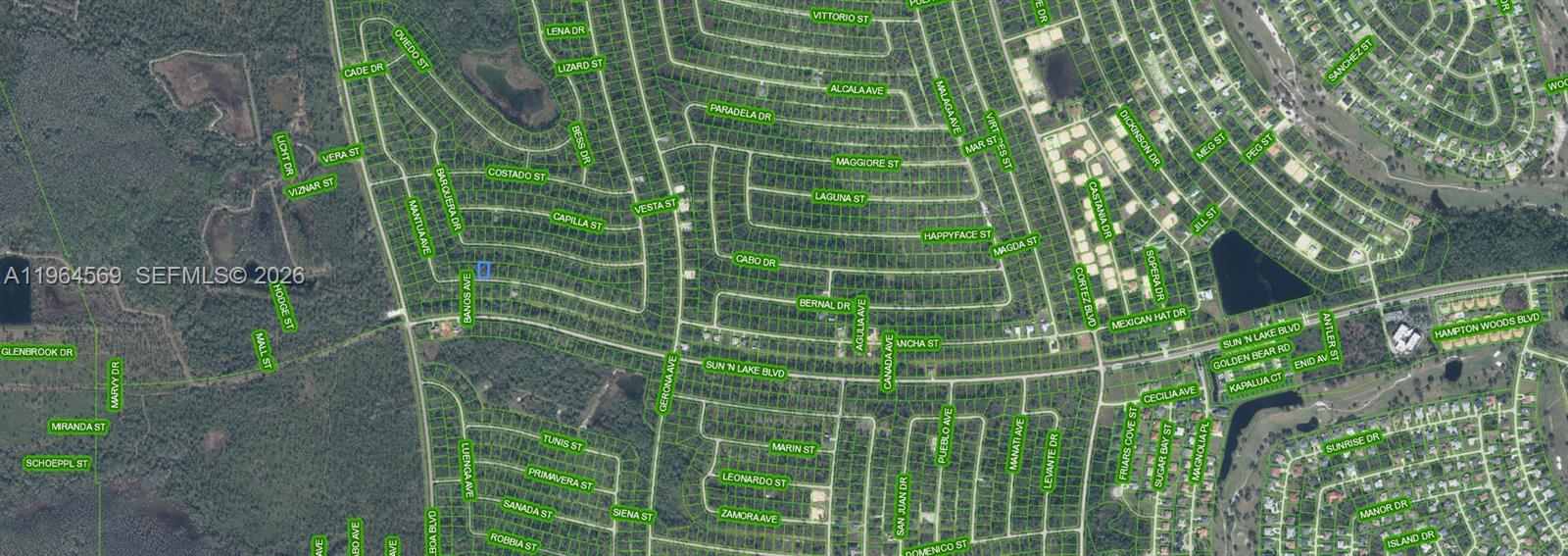 8377 Mantua Avenue Sebring, FL 33872 - Photo 3 of 15 a view of a garden