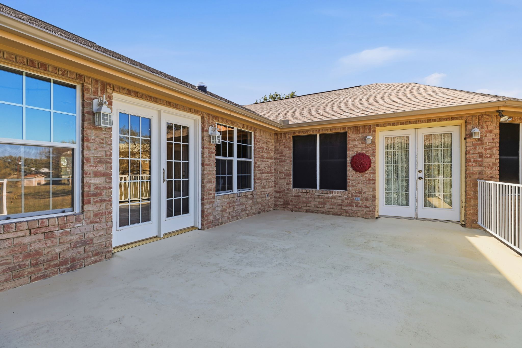 200 Apache Trail Burnet, TX 78611 - Photo 36 of 40 View of patio / terrace with french doors